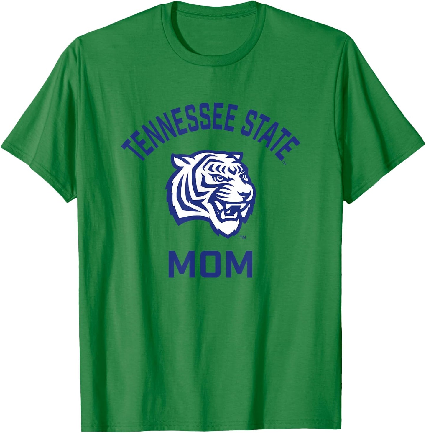 Tennessee State University TSU Tigers Arched Mom T-Shirt - T-Shirt | Irish Green