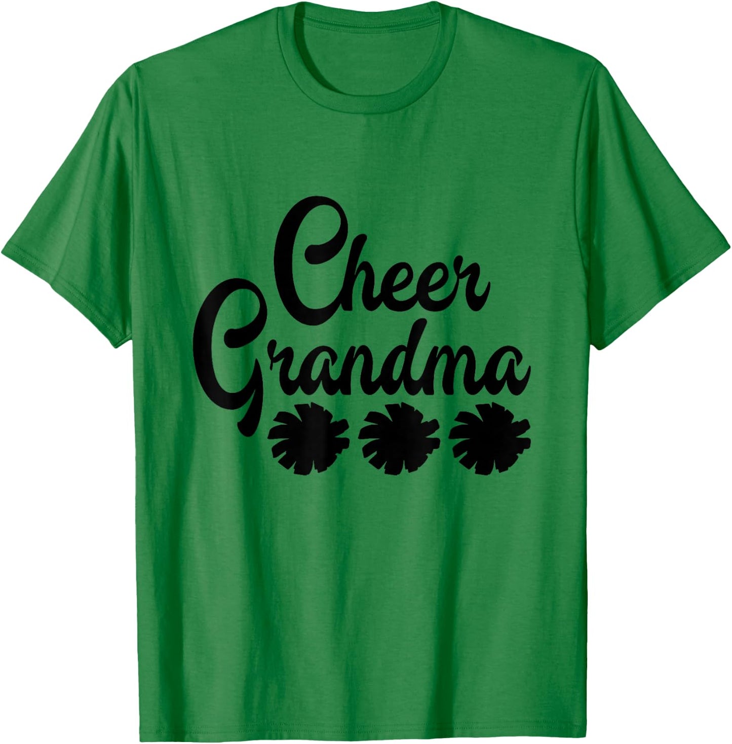 Cheer Grandma Cheerleading Grandmother Cheerleader T-Shirt - T-Shirt | Irish Green