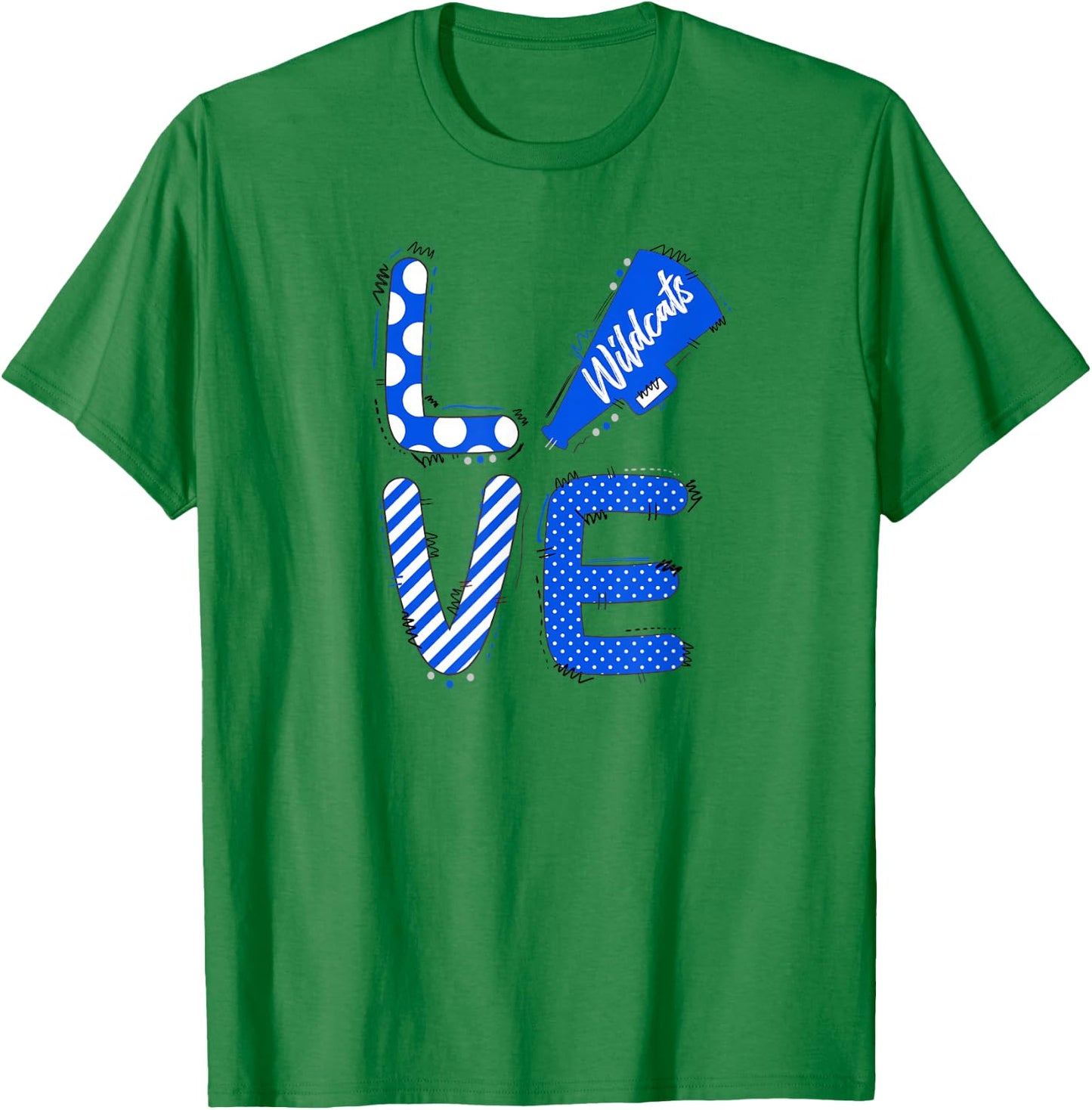 Kentucky, Big Blue, Basketball T-Shirt - T-Shirt | Irish Green