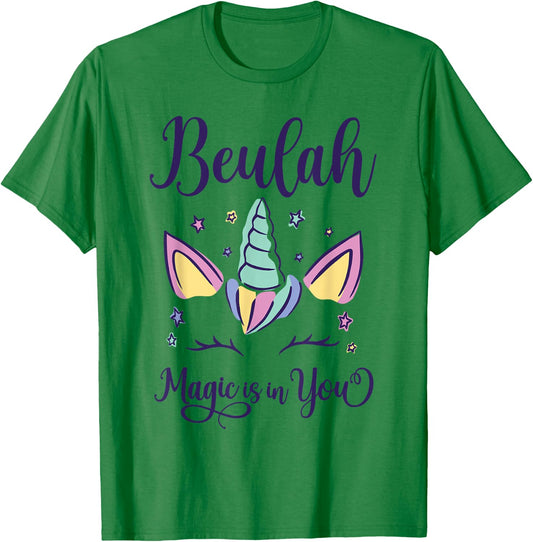 First Name Beulah Personalized I Love Beulah T-Shirt - T-Shirt | Irish Green