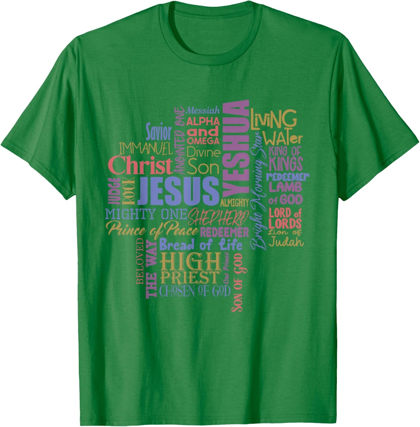 Jesus Is My God King My Lord Savior Lion of Judah Christian T-Shirt - T-Shirt | Irish Green