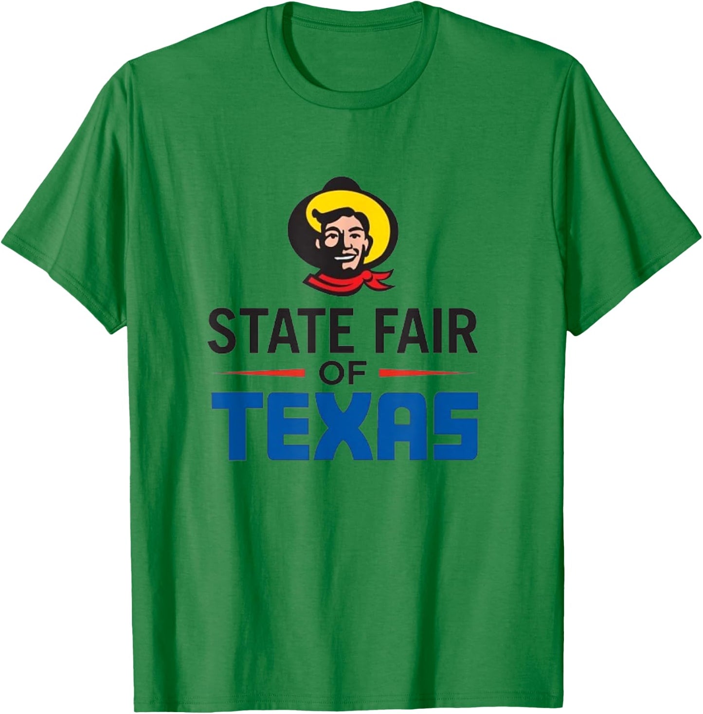 State Fair of Texas 2024- Howdy Folks State Fair Texas T-Shirt - T-Shirt | Irish Green