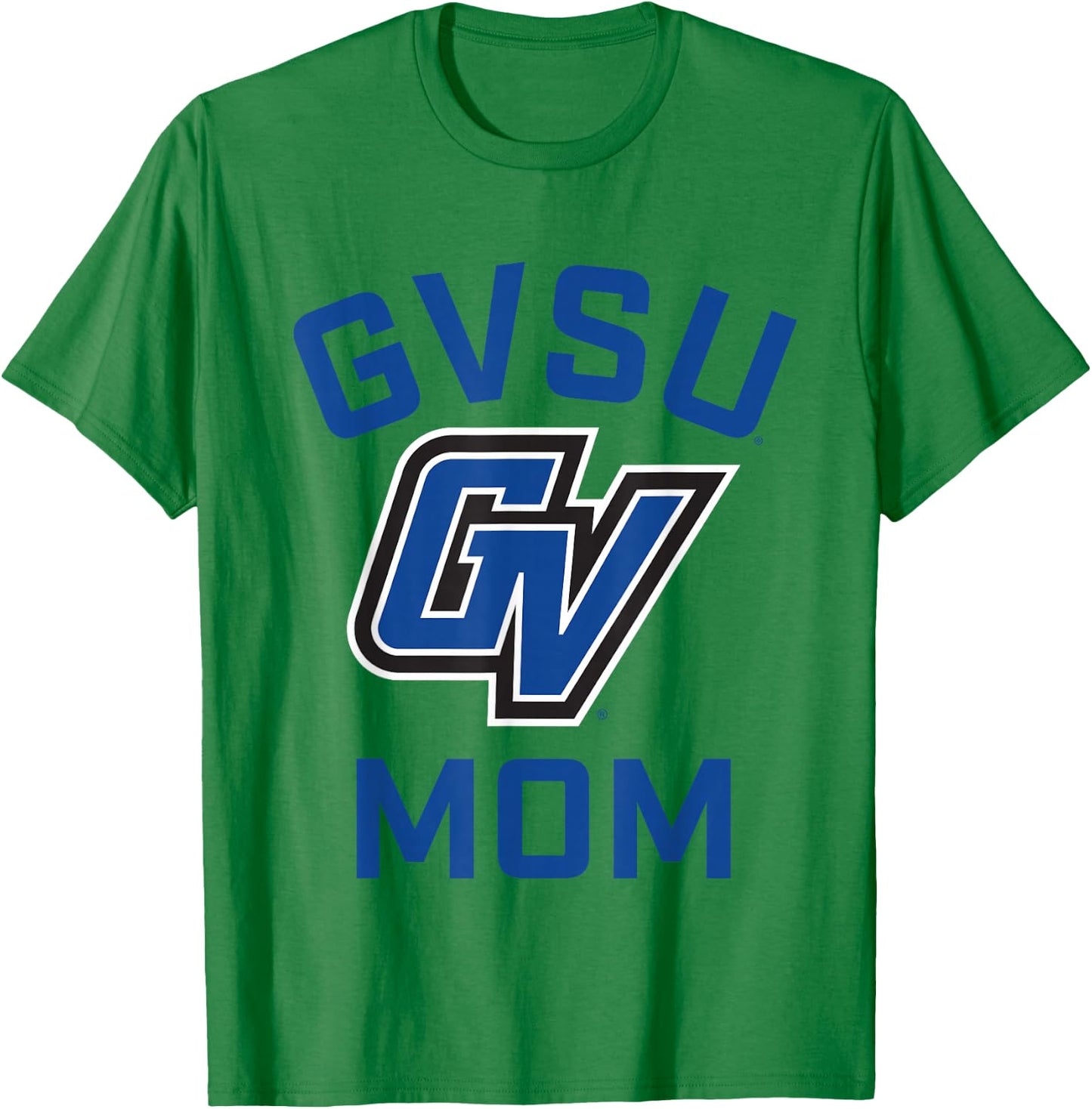 Grand Valley State University GVSU Lakers Arched Mom T-Shirt - T-Shirt | Irish Green