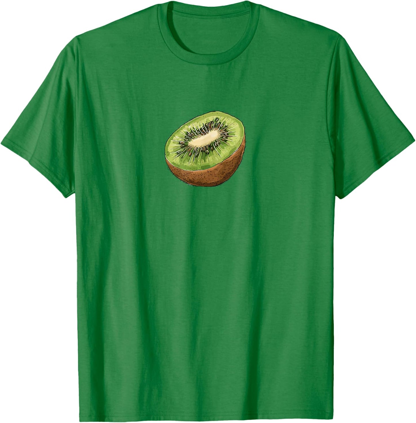 Kiwi Fruit Lovers Y2K Vintage Cute Retro Kiwi Graphic T-Shirt - T-Shirt | Irish Green
