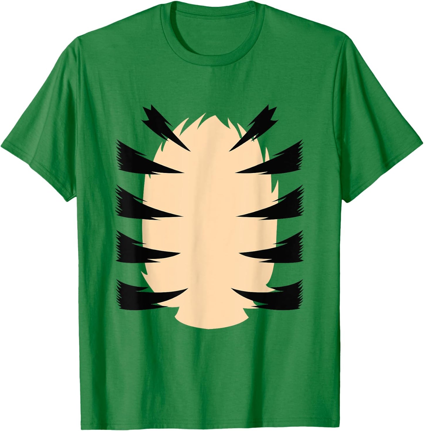 Funny Halloween Cute Tiger Belly Tiger Costume T-Shirt - T-Shirt | Irish Green