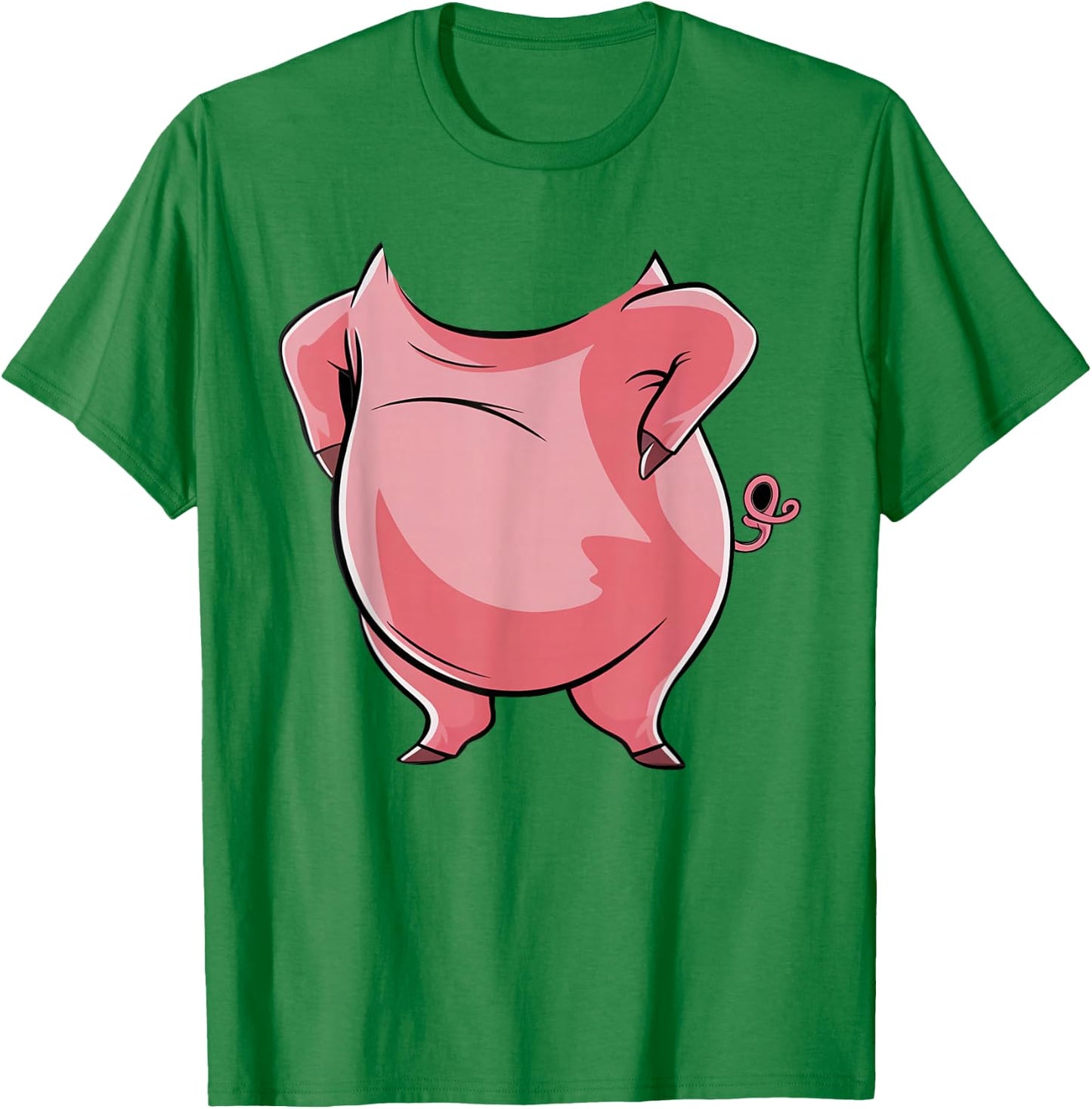 Pig Costume Body Funny Farm Animal Farming Halloween Kids T-Shirt - T-Shirt | Irish Green