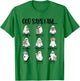 God Says I Am Cute Ghost Book Bookworm Halloween Women Men T-Shirt - T-Shirt | Irish Green