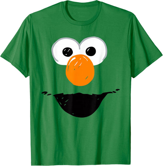 Sesame Street Elmo Crayon Sketch Halloween Costume T-Shirt - T-Shirt | Irish Green