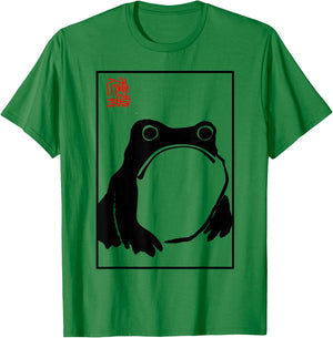 Grumpy Frog - Matsumoto Hoji T-Shirt - T-Shirt | Irish Green
