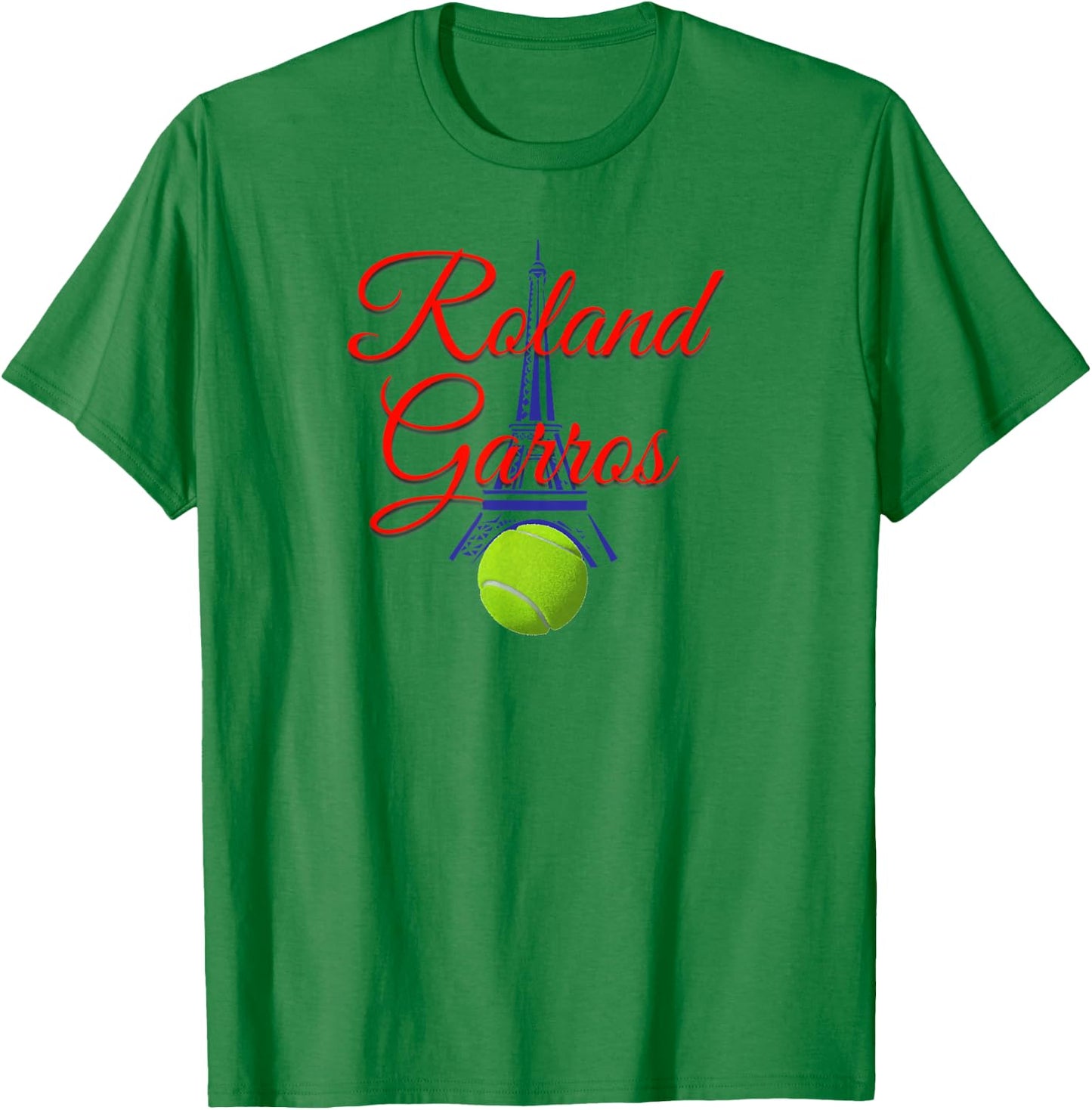 Roland Garros for fans of French Teennis T-Shirt - T-Shirt | Irish Green
