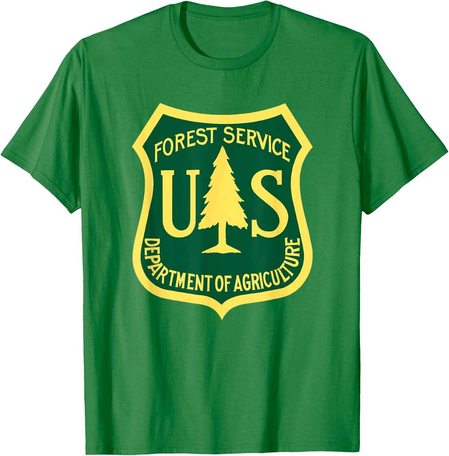 U.S Forest Service | Classic Logo T-Shirt - T-Shirt | Irish Green
