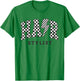 Retro Checkered Hair Stylist Graduation Cosmetology School T-Shirt - T-Shirt | Irish Green