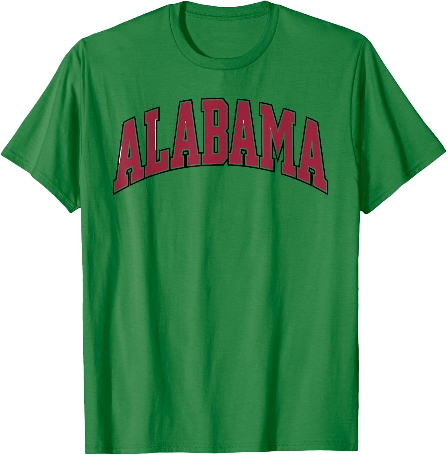 Alabama - Throwback Design T-Shirt - T-Shirt | Irish Green