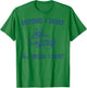 Raccoon Outside I Skirt But Inside I Hurt Funny Saying T-Shirt - T-Shirt | Irish Green
