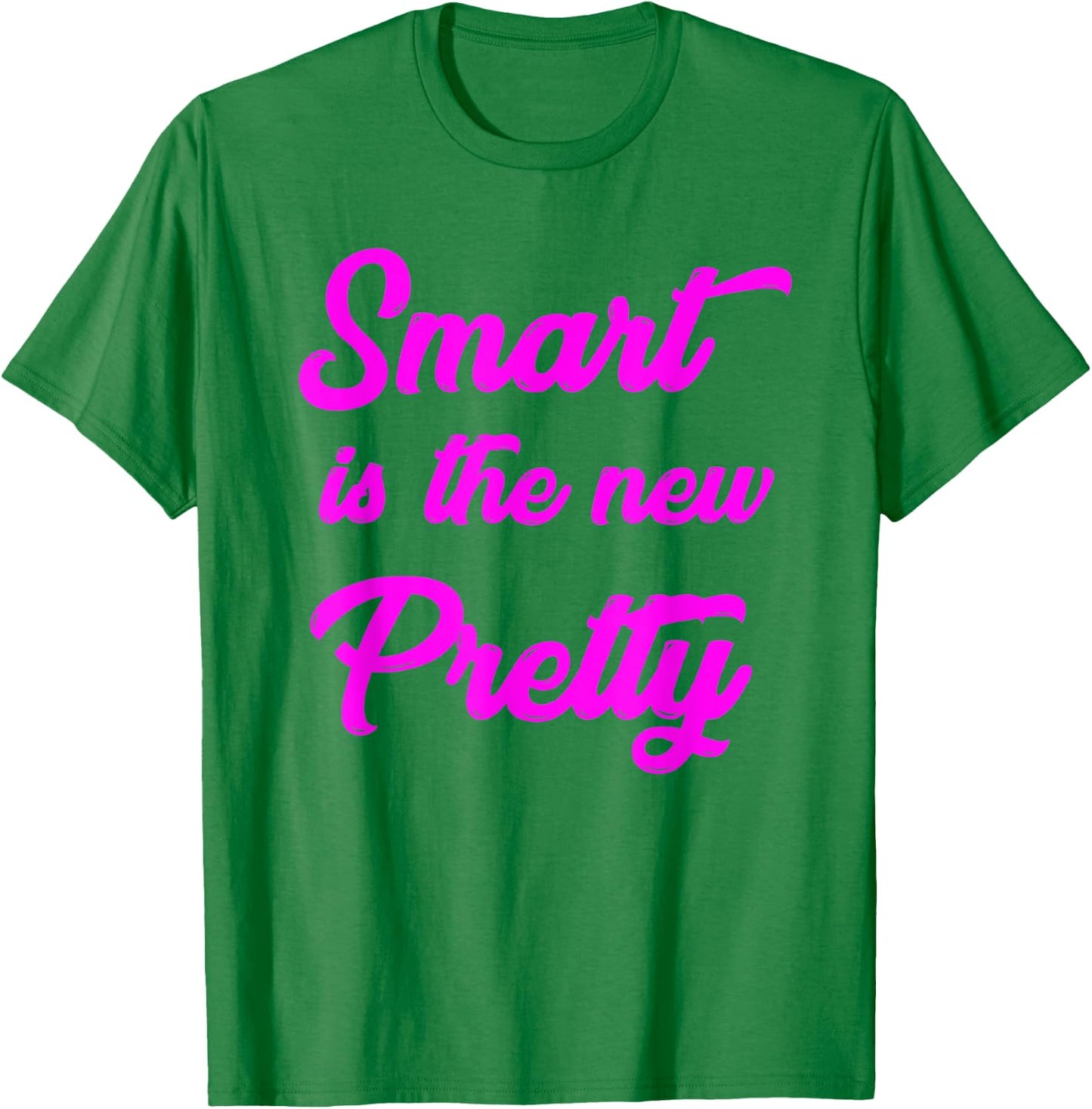 Girl Power Shirts for Little Girls Smart is the New Pretty T-Shirt - T-Shirt | Irish Green