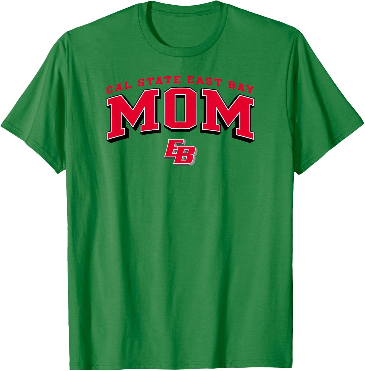 Cal State East Bay Pioneers Mom Arch Officially Licensed T-Shirt - T-Shirt | Irish Green