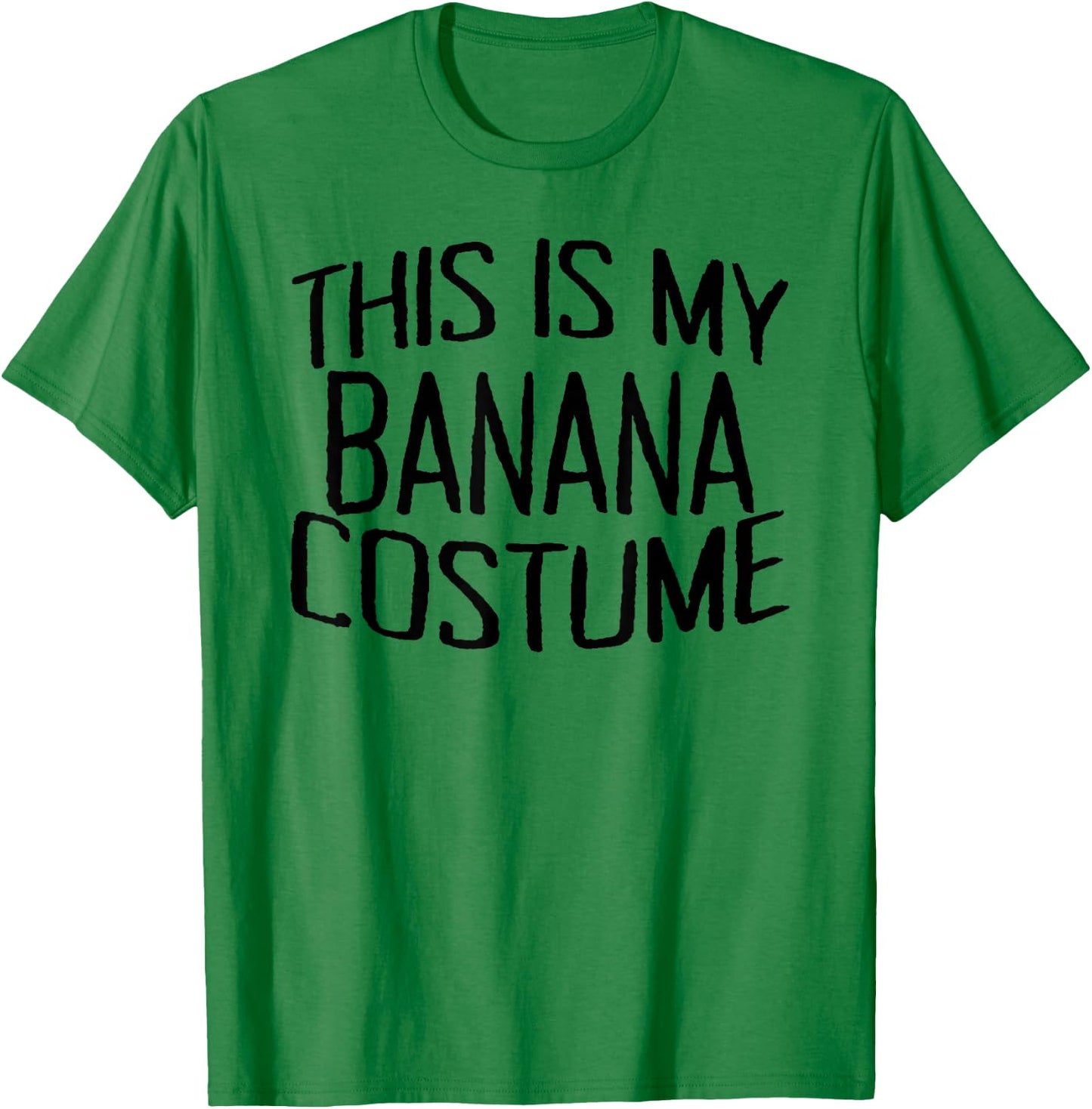 This Is My Banana Costume Halloween Party Banana Saying T-Shirt - T-Shirt | Irish Green