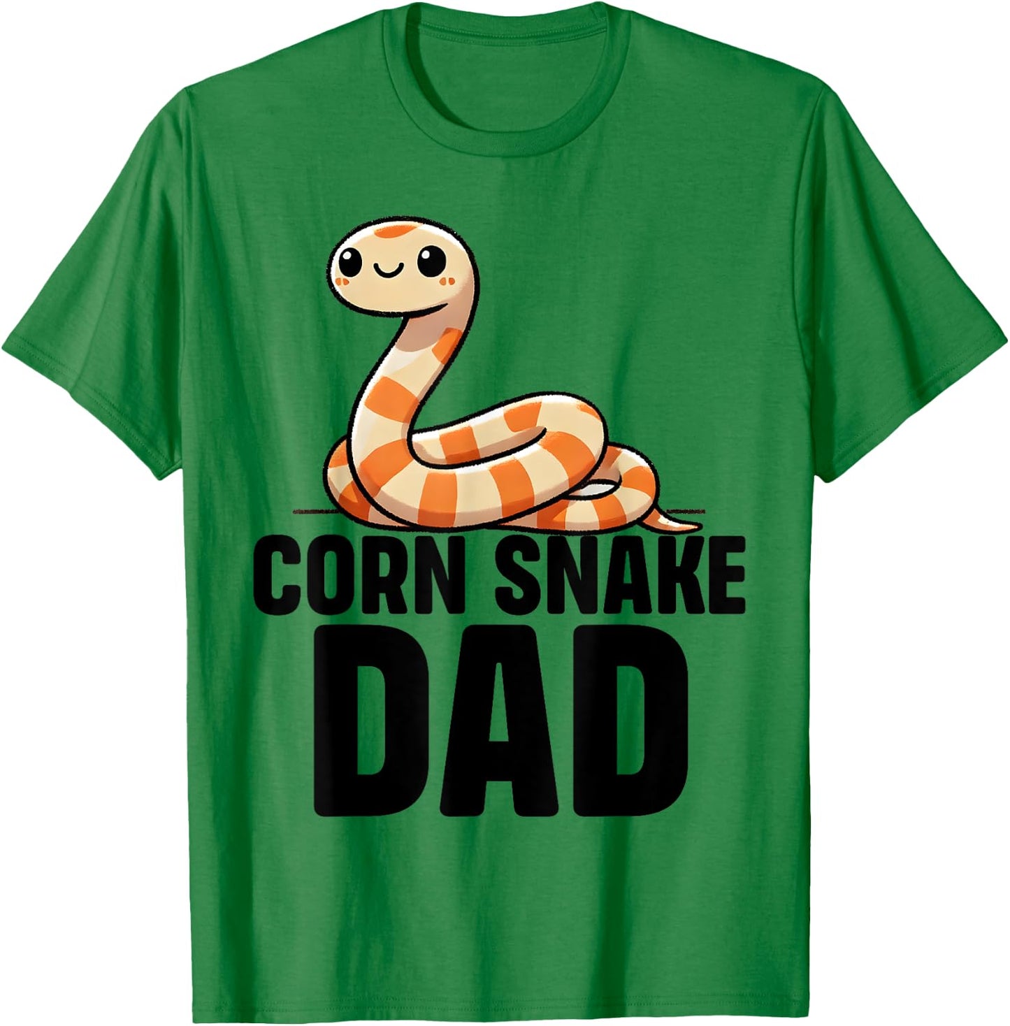 Corn Snake Pet Snake Funny Corn Snake Dad T-Shirt - T-Shirt | Irish Green