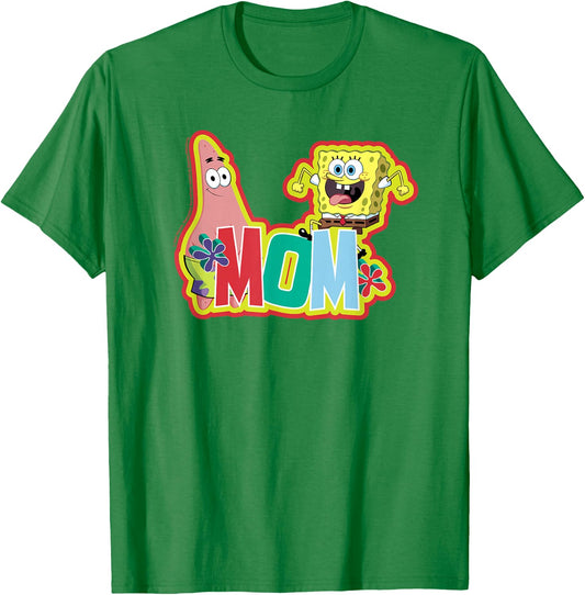 SpongeBob SquarePants Mother's Day Mom T-Shirt - T-Shirt | Irish Green
