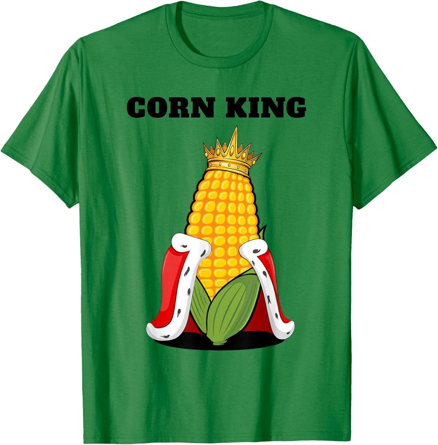Corn King | Corn Lover Sweetcorn Shirt Corn T-Shirt - T-Shirt | Irish Green