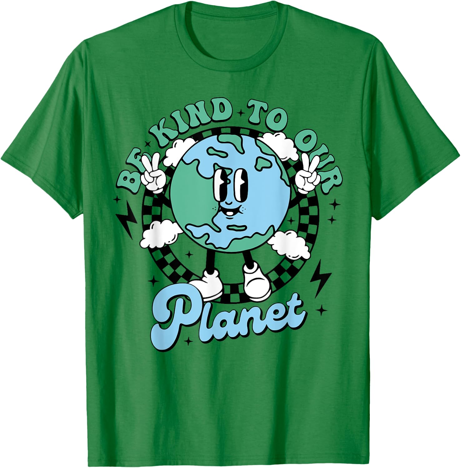 Be Kind To Our Planet T-Shirt - T-Shirt | Irish Green
