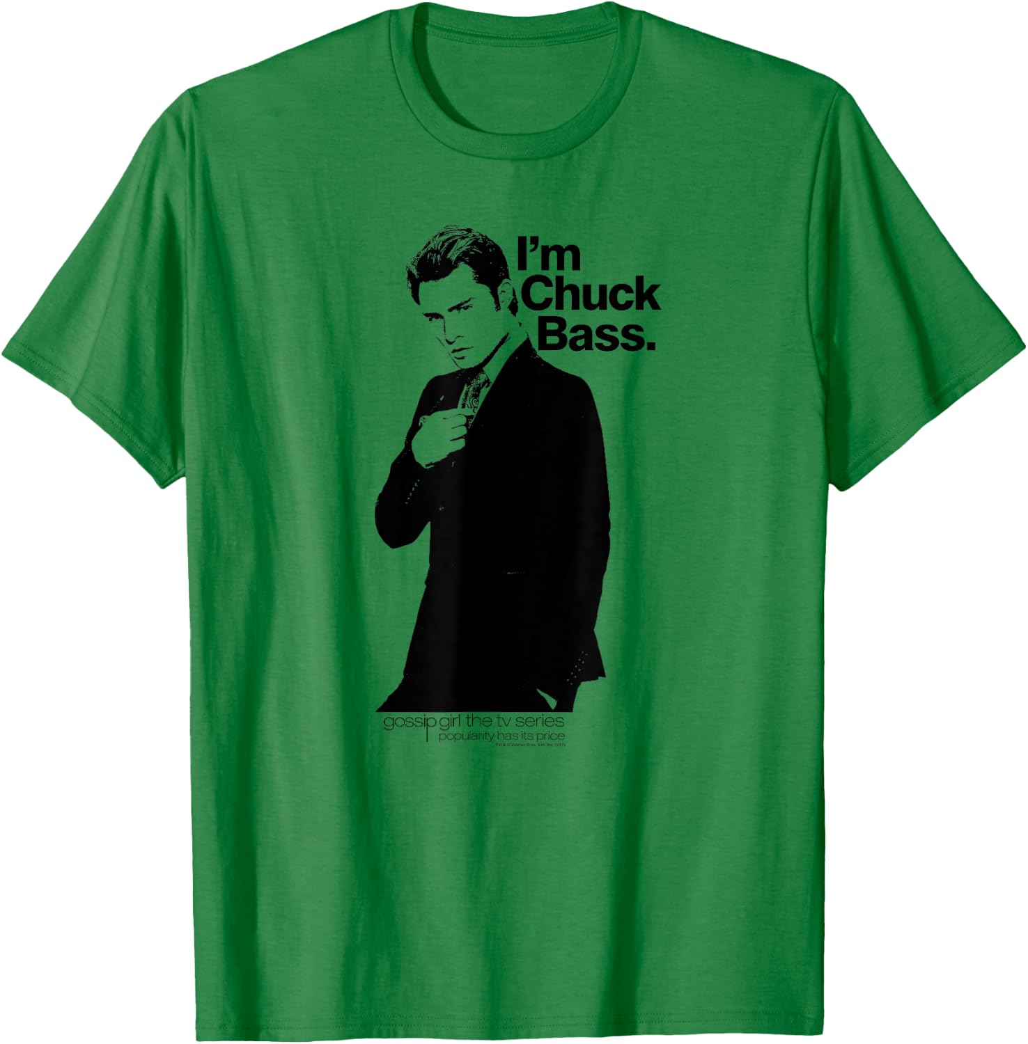 Gossip Girl I'm Chuck Bass T-Shirt - T-Shirt | Irish Green