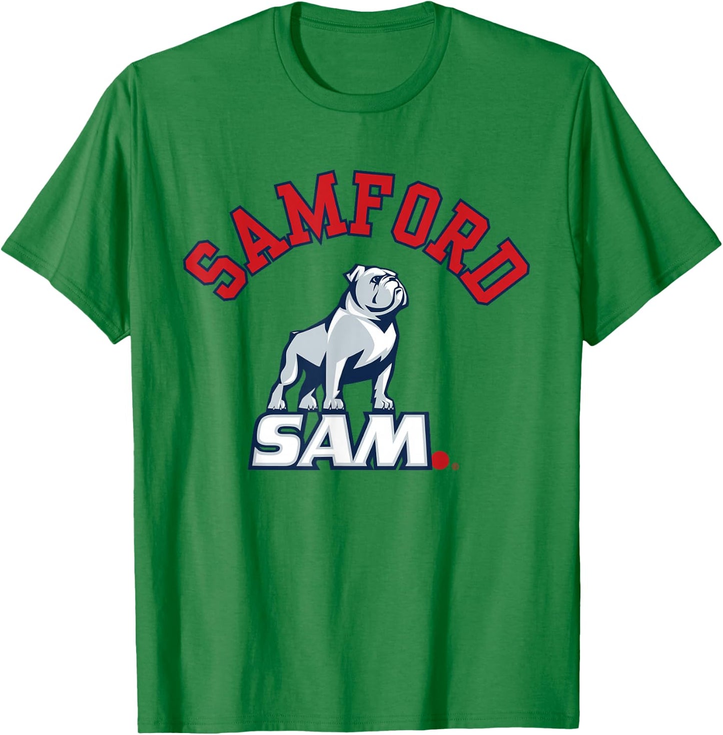 Samford Bulldogs | Official NCAA Merch | NCAFSAM04 T-Shirt - T-Shirt | Irish Green