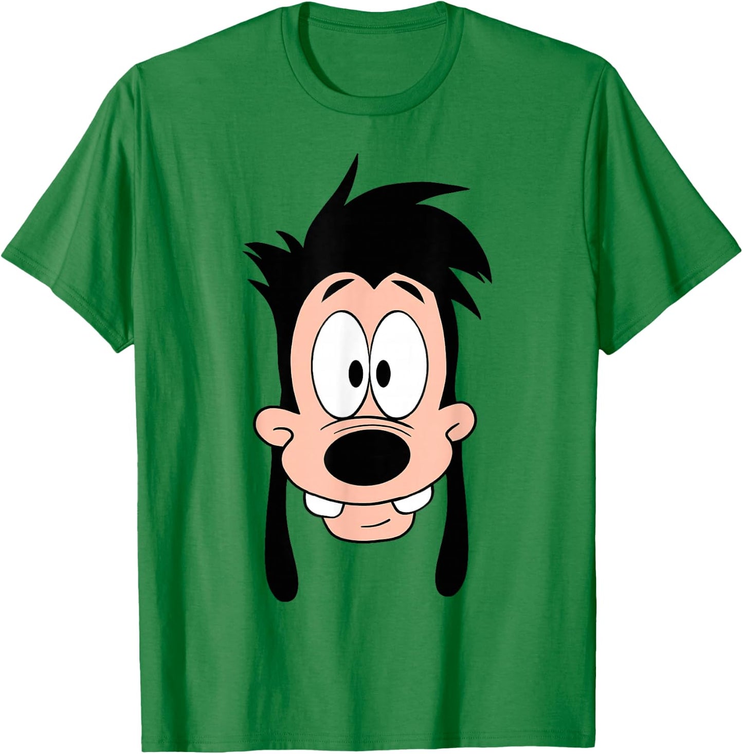 Disney A Goofy Movie Max Big Face T-Shirt - T-Shirt | Irish Green