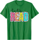 Let's Read dalmatian dots For Teachers, Book Lover,Librarian T-Shirt - T-Shirt | Irish Green