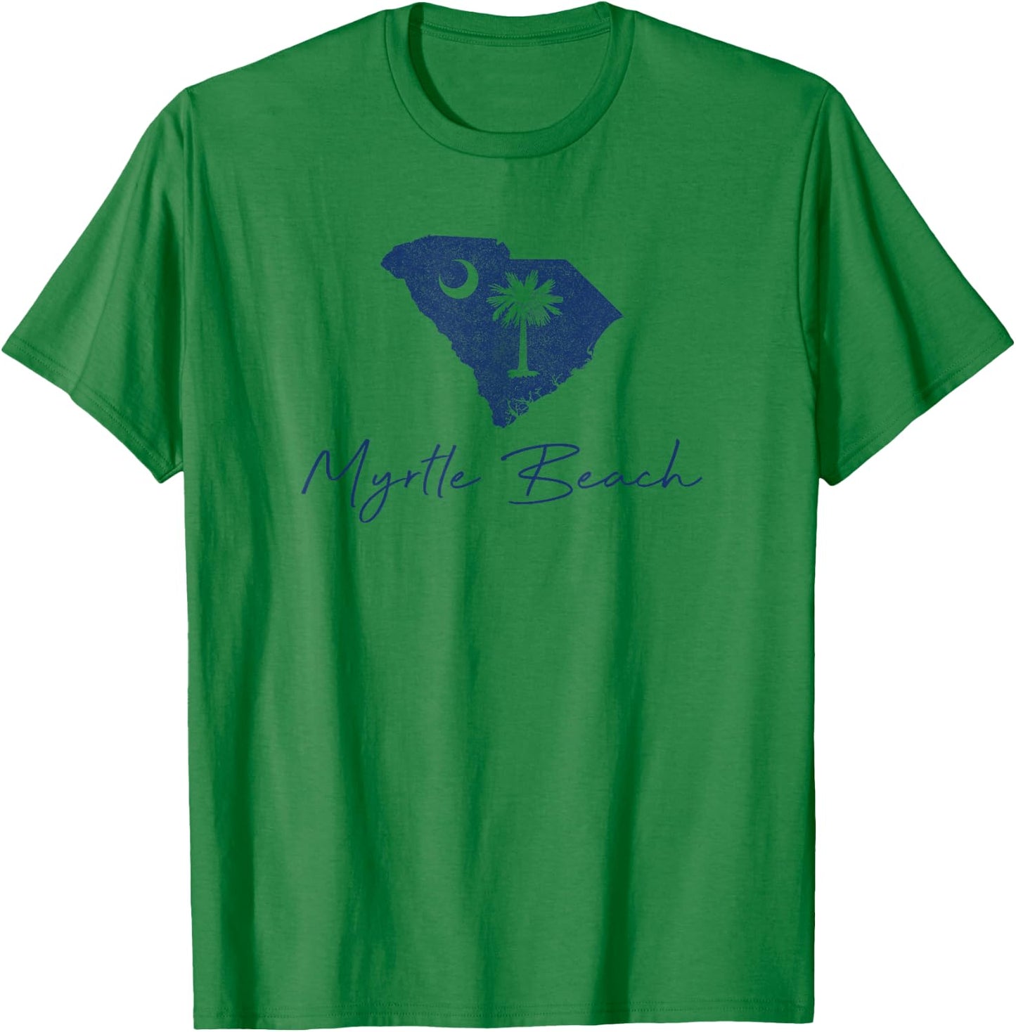 Myrtle Beach South Carolina SC Vacation Souvenir T-Shirt - T-Shirt | Irish Green