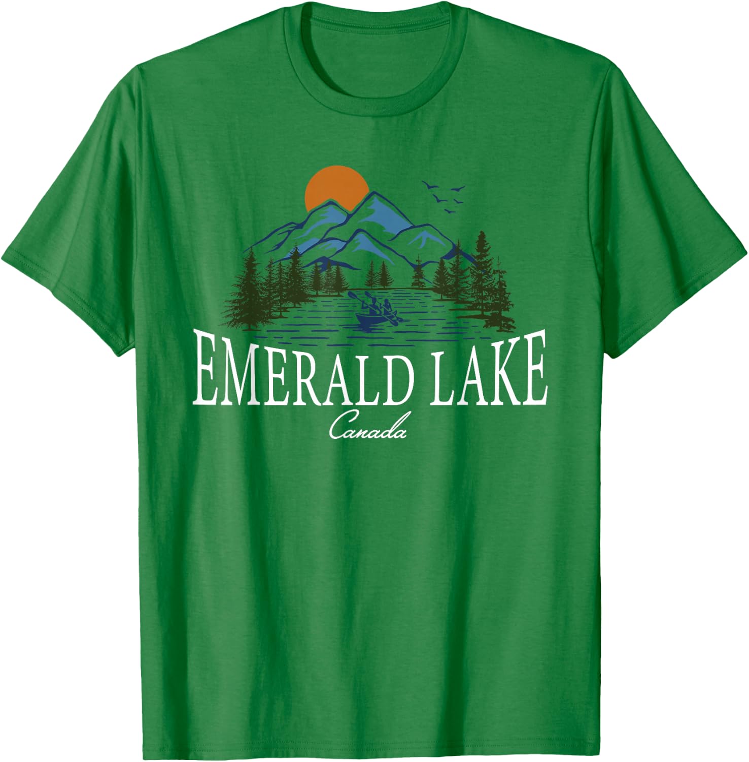 Emerald Lake Canada T-Shirt - T-Shirt | Irish Green