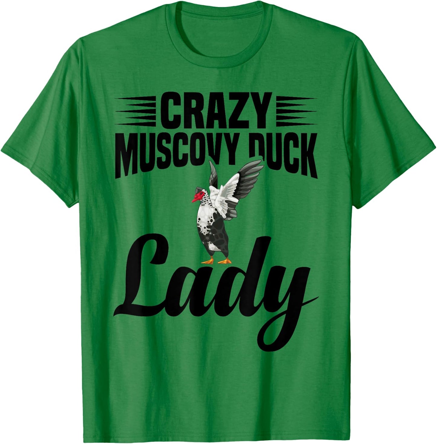 Muscovy Duck Lover Duck Toys Stuffed Animal Muscovy Ducks T-Shirt - T-Shirt | Irish Green
