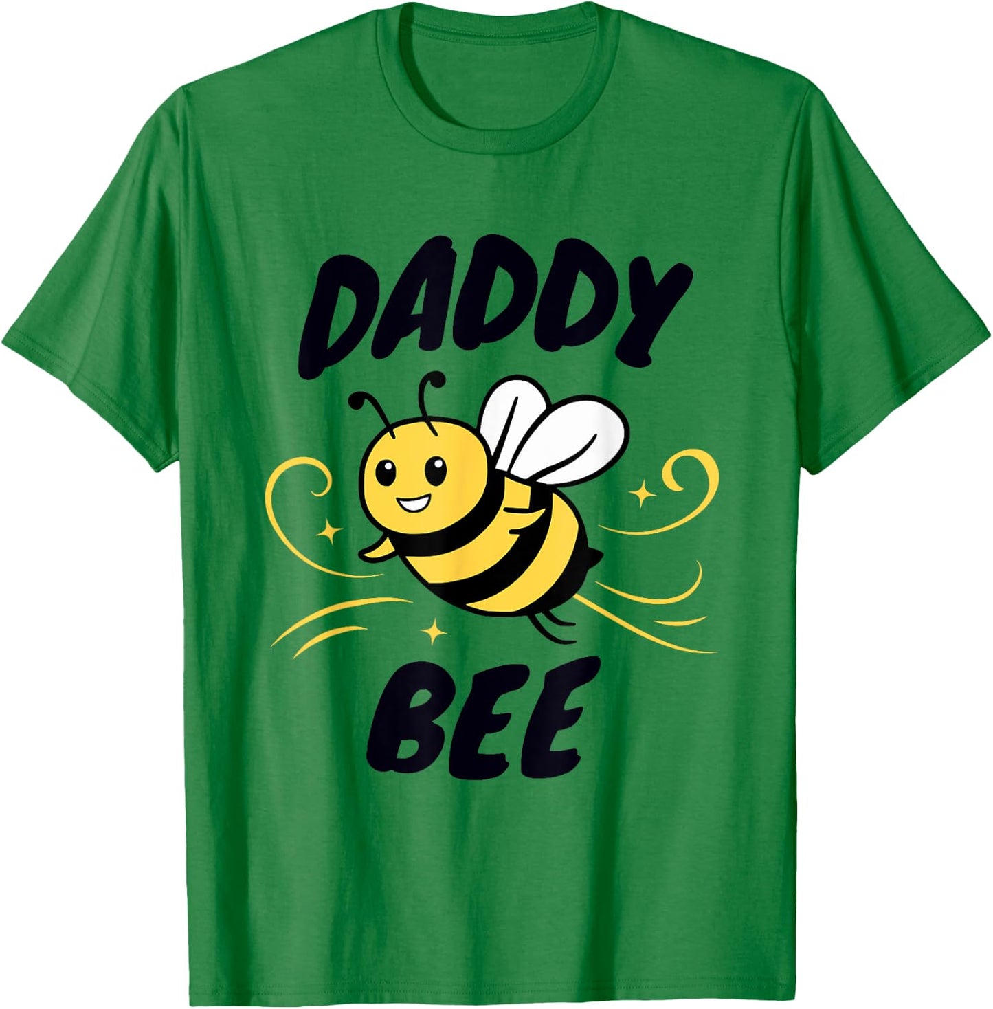 Family Bee Shirts Dad Daddy Bee Themed Birthday Party T-Shirt - T-Shirt | Irish Green