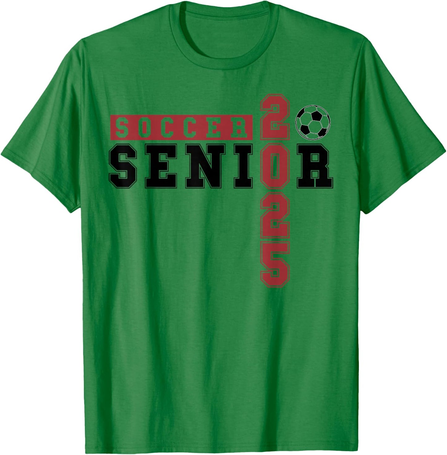Soccer Senior Night Soccer Senior 2025 Graduation 32 T-Shirt - T-Shirt | Irish Green