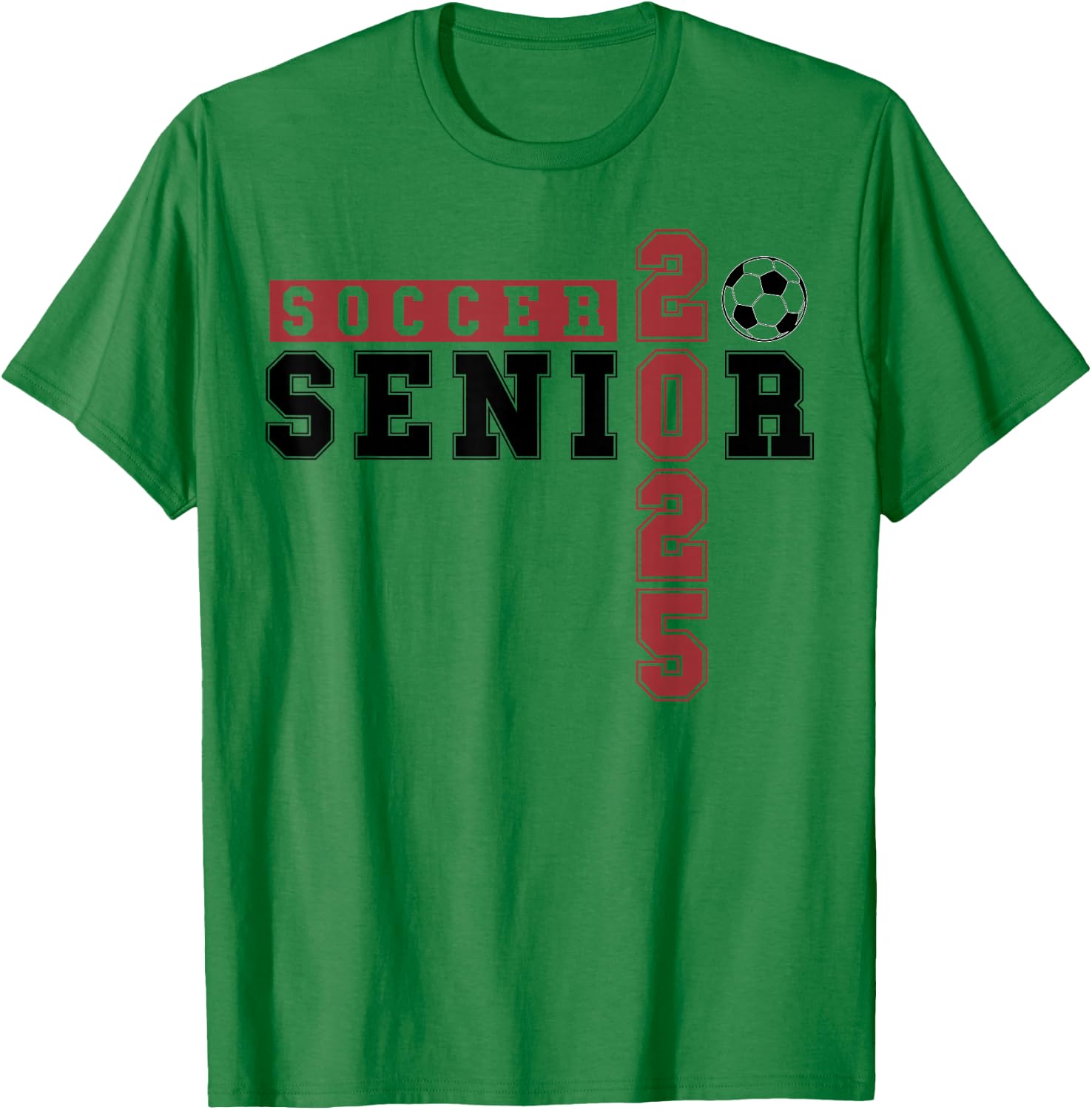 Soccer Senior Night Soccer Senior 2025 Graduation 32 T-Shirt - T-Shirt | Irish Green