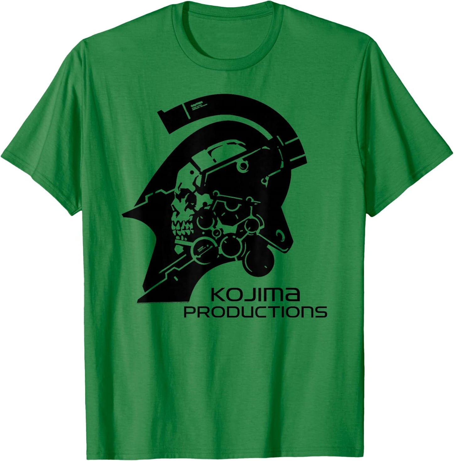 Kojima Productions Black Video Gaming Merch T-Shirt - T-Shirt | Irish Green