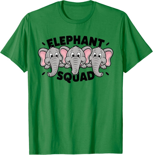 Elephant Squad for Elephant Lover Shirt Cool Elephant