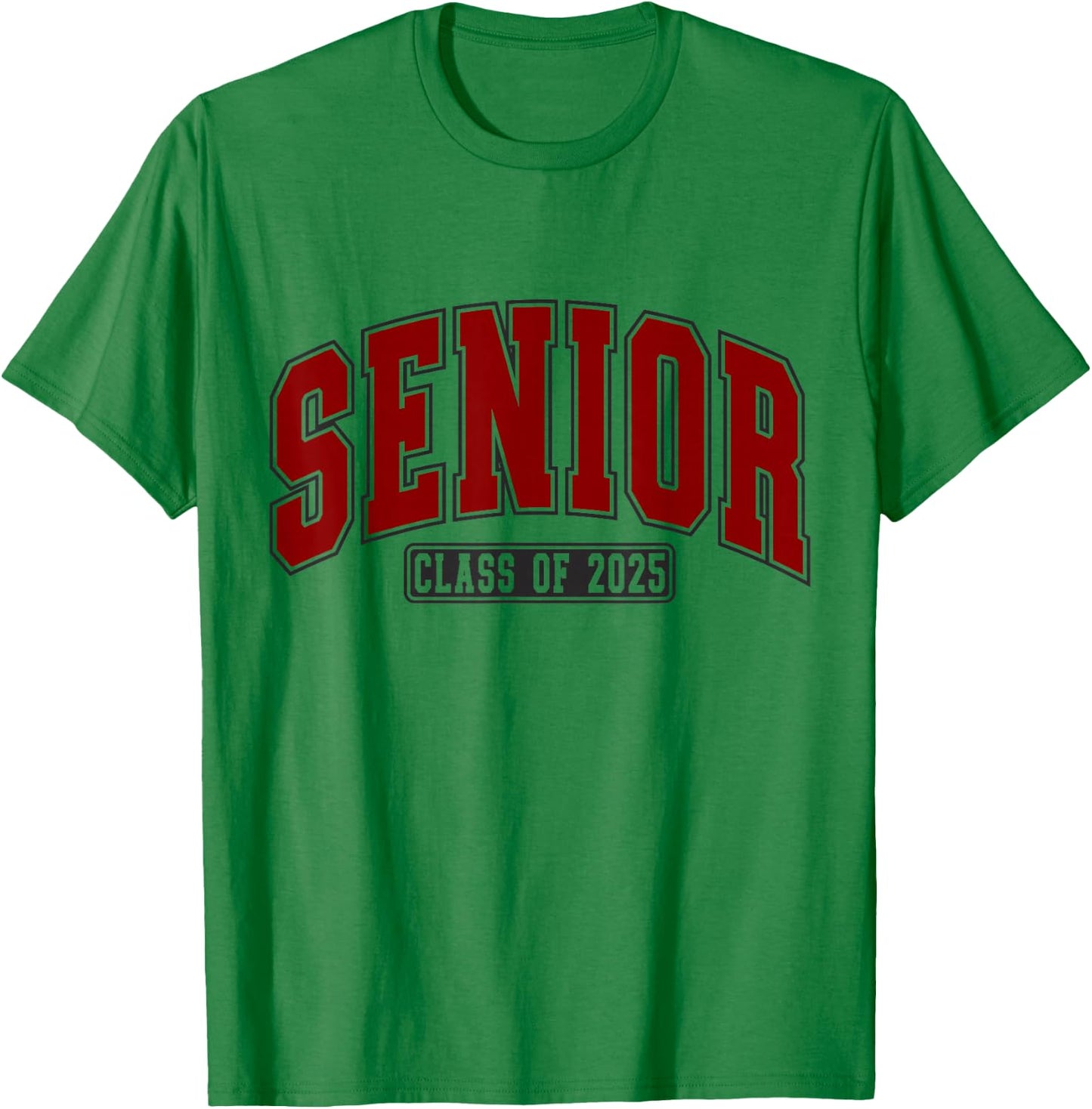 Class of 2025 Maroon High School College Seniors Graduation T-Shirt - T-Shirt | Irish Green