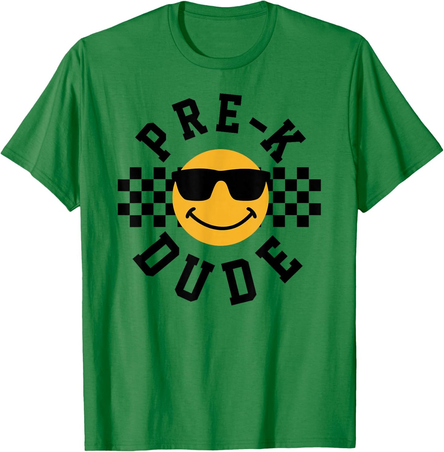Preschool Dude Back To School Pre-K Students Kids T-Shirt - T-Shirt | Irish Green