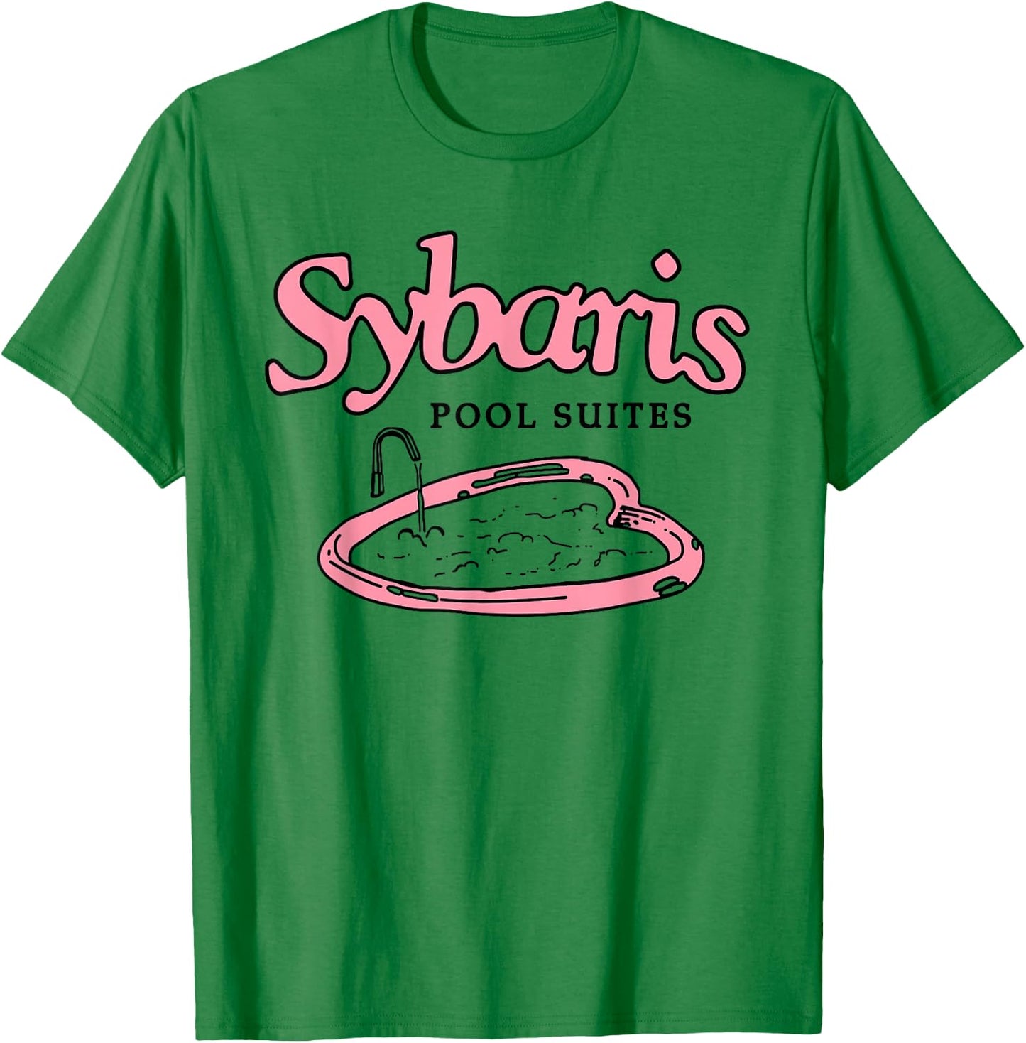 Sybaris Pool Suites Funny design T-Shirt - T-Shirt | Irish Green