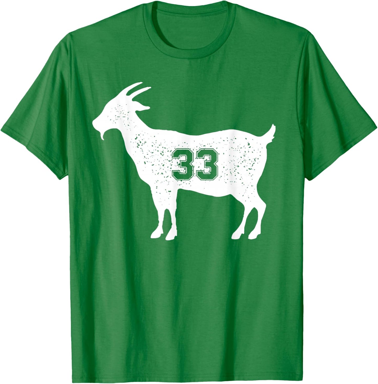 Vintage Distressed Goat 33 Apparel Goat 33 T-Shirt - T-Shirt | Irish Green