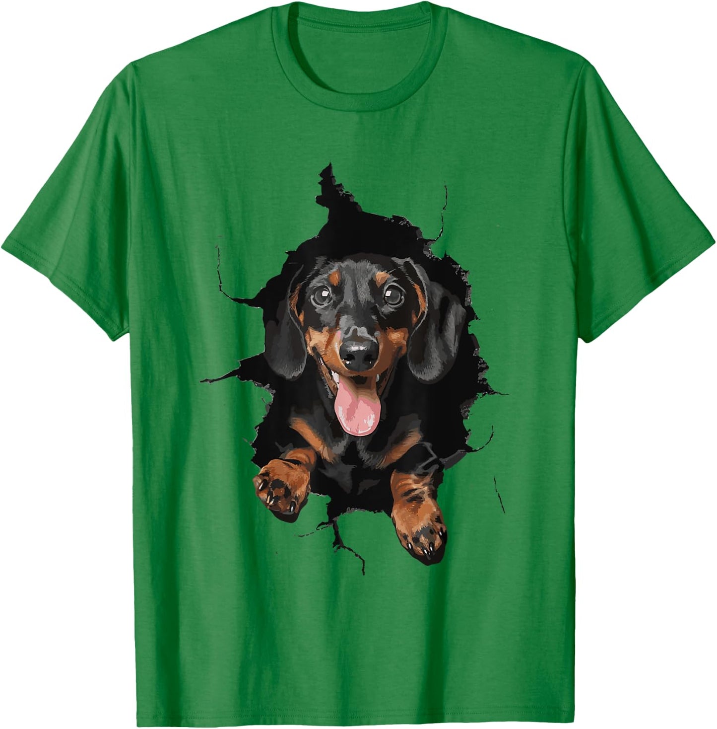 Dachshund T-Shirt - T-Shirt | Irish Green