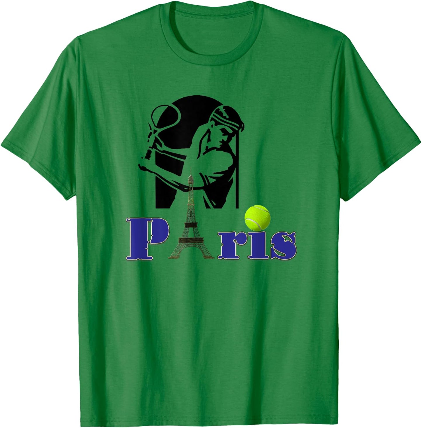 Roland Garros Paris Tennis T-Shirt - T-Shirt | Irish Green
