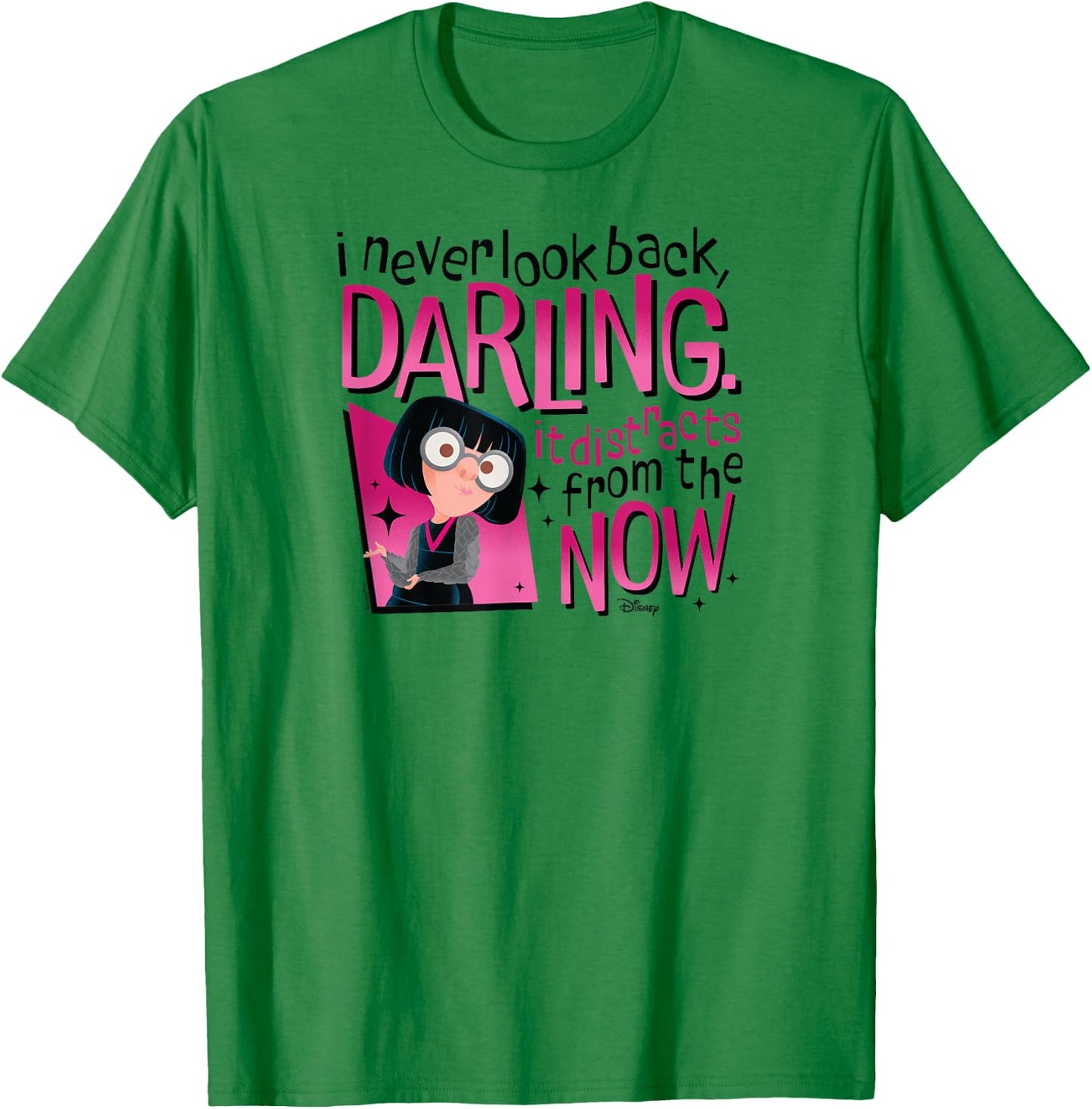 The Incredibles, The Incredibles 2 - Edna Never Look Back T-Shirt - T-Shirt | Irish Green