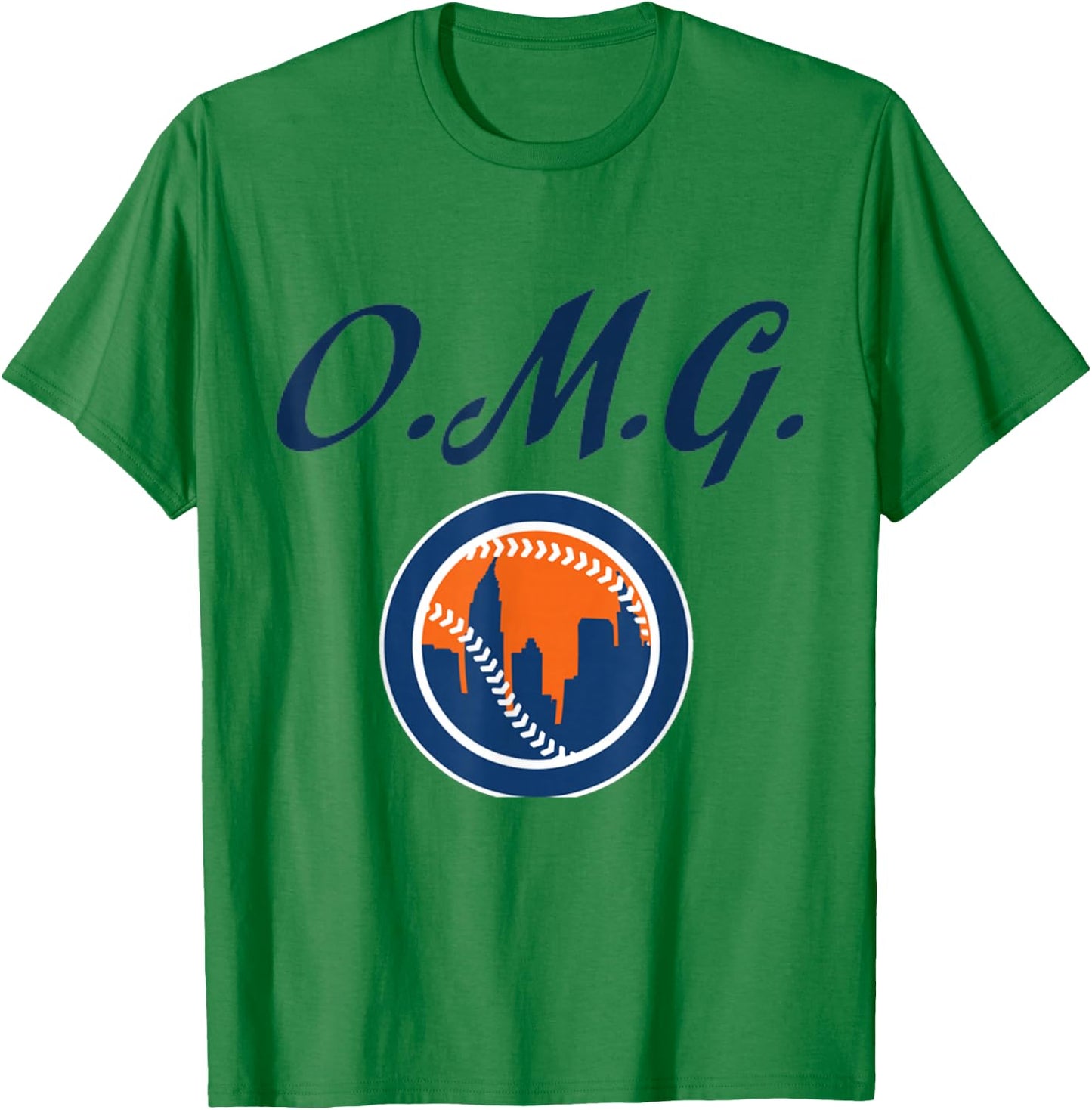 Baseball OMG T-Shirt - T-Shirt | Irish Green