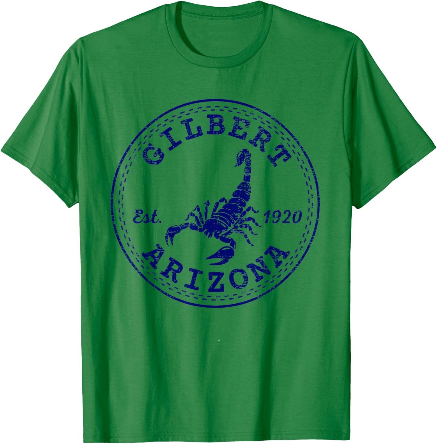 Gilbert Arizona AZ Vintage T-Shirt - T-Shirt | Irish Green