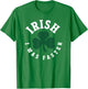 Irish I Was Faster Funny Running St. Patrick's Day Runner T-Shirt - T-Shirt | Irish Green
