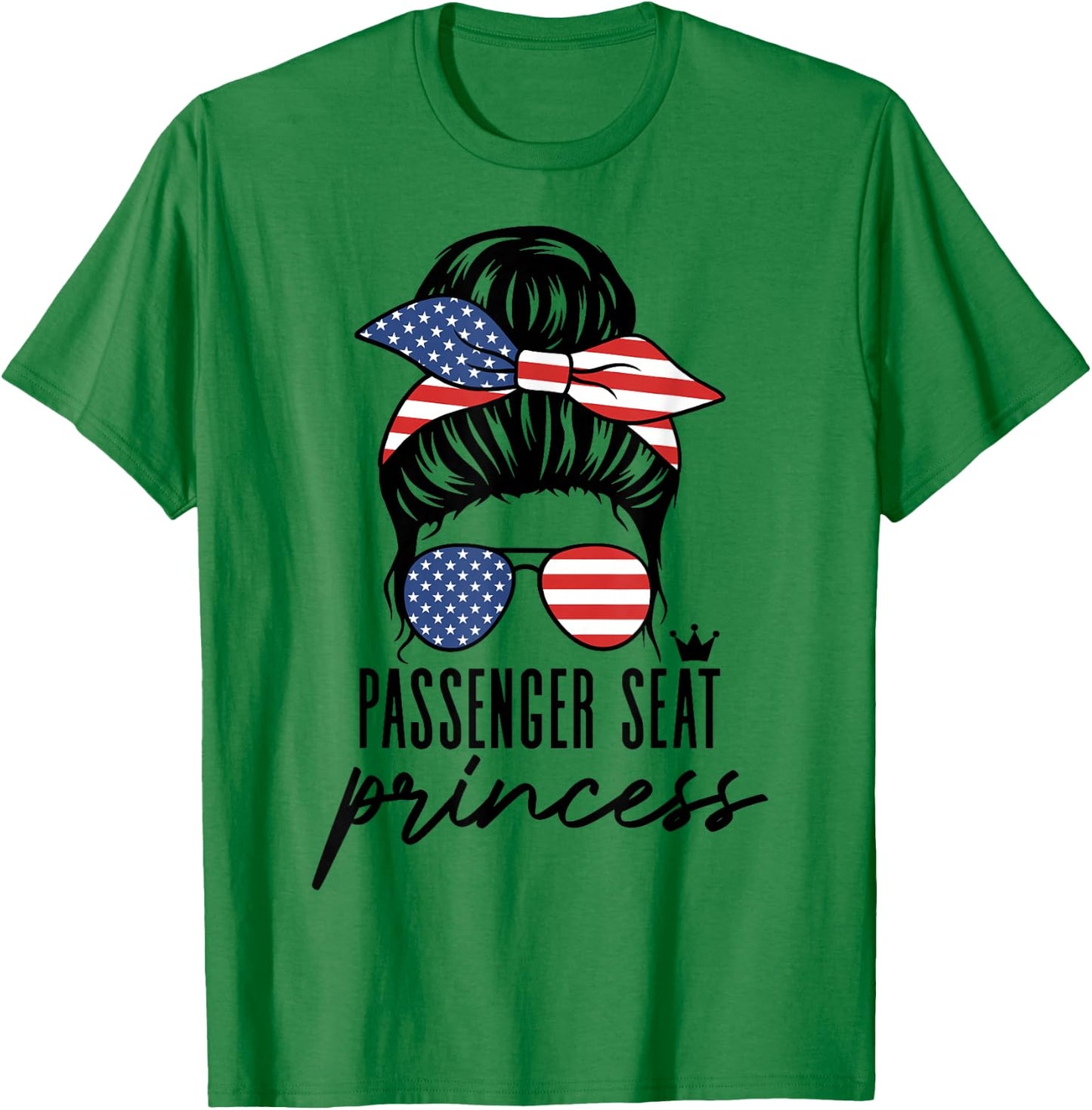 Passenger Seat Princess T-Shirt - T-Shirt | Irish Green