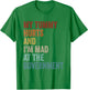 My Tummy Hurts And Im Mad At The Government Ironic Retro T-Shirt - T-Shirt | Irish Green