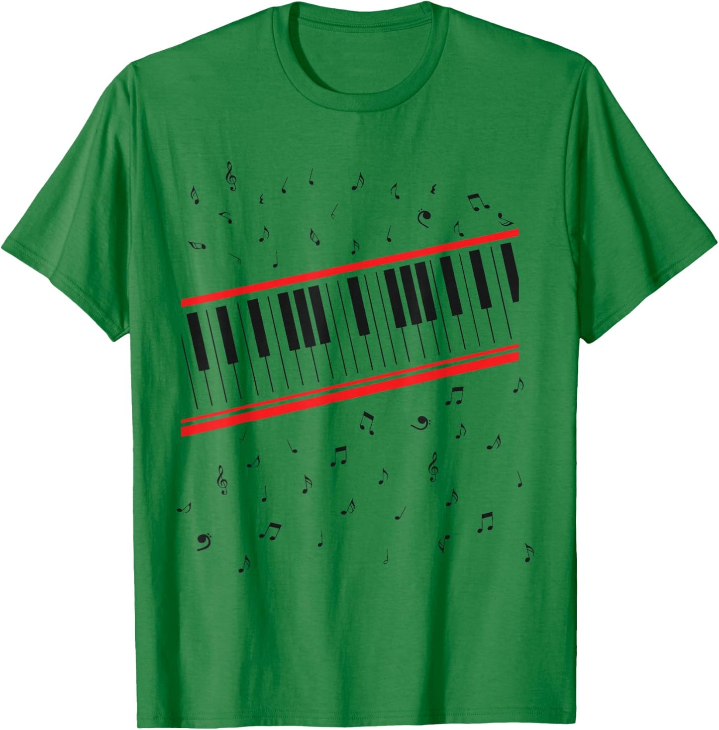 Beat It Piano T-Shirt - T-Shirt | Irish Green